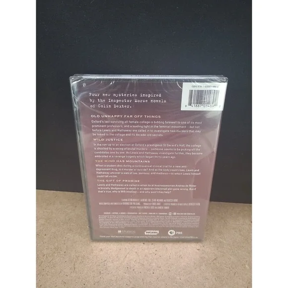 Inspector Lewis - Series 4 Masterpiece Mystery DVD UK Edition - Region 1 - NEW - Picture 2 of 2